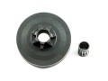 Bęben (kosz) sprzęgła z zębatką stałą i łożyskiem piły CZPIL-0012