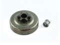 Bęben (kosz) sprzęgła z zębatką stałą + łożysko do PARTNER 351 CZPIL-0106