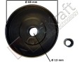 Bęben (kosz) sprzęgła z zębatką stałą + łożysko T38 piły CZPIL-0068