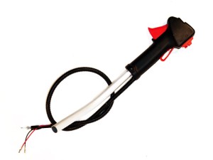 Rączka gazu kosy T4 kpl. z mocowaniem CZKOS-0205