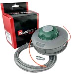 Głowica żyłkowa T26 M10x1,25 z adapterem EMAK M8x1,25 + żyłka tnąca CZKOS-0388