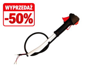 Rączka gazu kosy T4 kpl. z mocowaniem CZKOS-0205