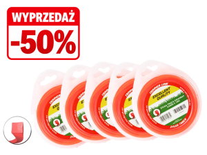 Żyłka tnąca kwadrat 2,4mm/10m ECO-TRIM kosy Z.KOS-0072 (OPAKOWANIE 5 SZT)