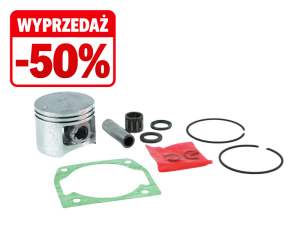 Tłok Ø 45mm kompletny (52CC) z uszczelką piły CZPIL-0027