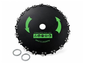 Tarcza tnąca z łańcuchem 230mm kosy AKC-0118