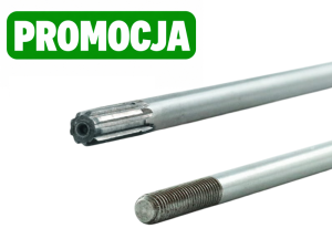 Wał napędowy gwint-9frezów/8mm 66cm kosy CZKOS-0220