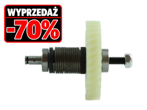 Wałek kompletny z zębatką i sprężyną do  YT4645 CZPIL-0197