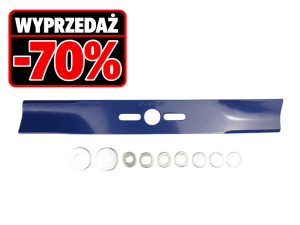 Nóż T3 uniwersalny prosty z podkładkami (42,5cm) do kosiarek CZKSI-0179