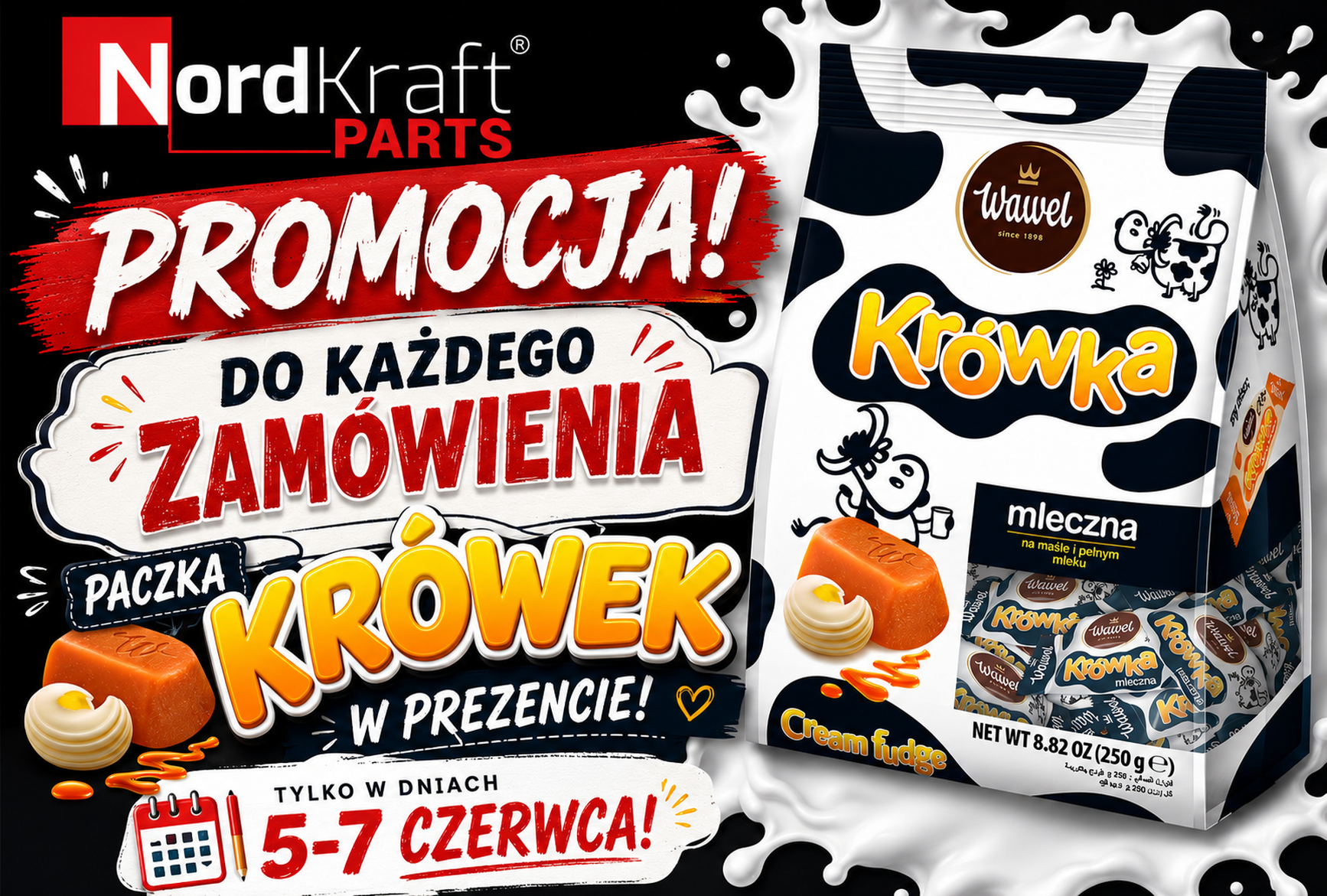 Nordkraft Promocja Krówki